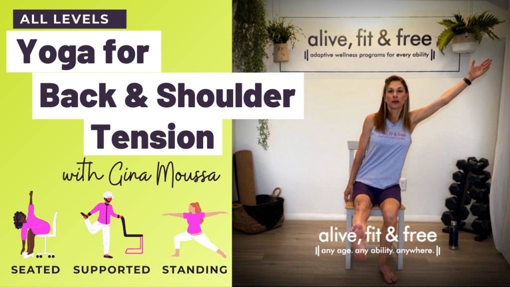 Yoga for back & shoulder tension